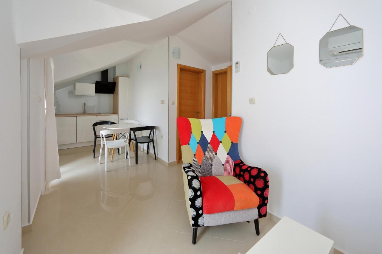 Apartments Nina Bibinje Bagian luar foto